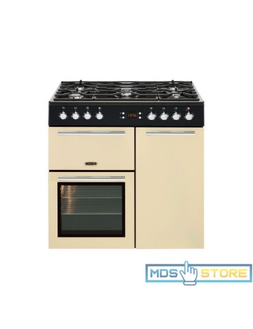 Leisure AL90F230C 90cm Dual Fuel Range Cooker With Cook Clean Liners - Cream AL90F230C