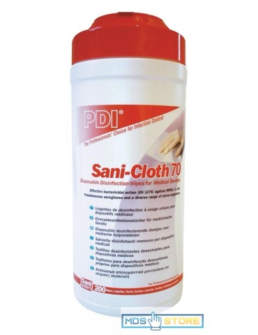 PDI Sani Cloth Wipes 70% Alchohol- 200 wipes