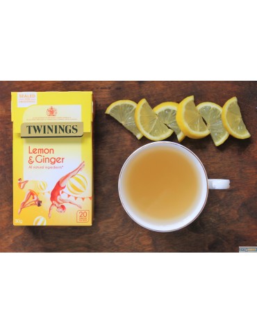 Twinings lemon ginger tea