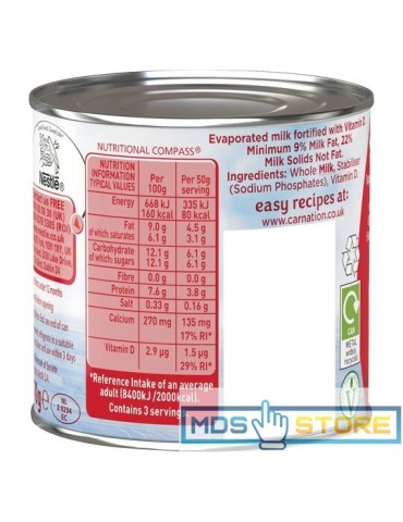 Carnation Evaporated Milk 170G