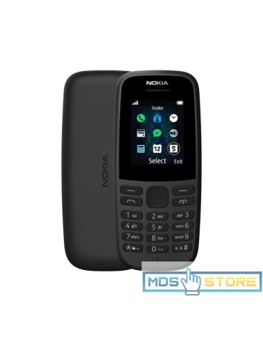 Nokia 105 2019 Black 1.77" 4MB 2G