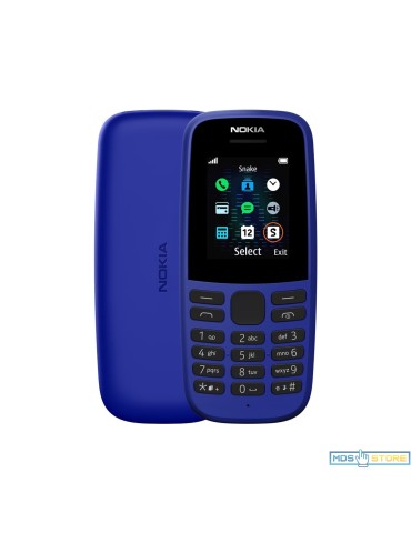 Nokia 105 2019 Blue 1.77" 4MB 2G Unlocked