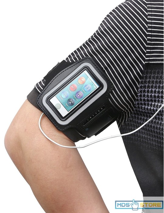 Running  sport leather Arm Band  for Ipod , Ipod Nano case cover. 