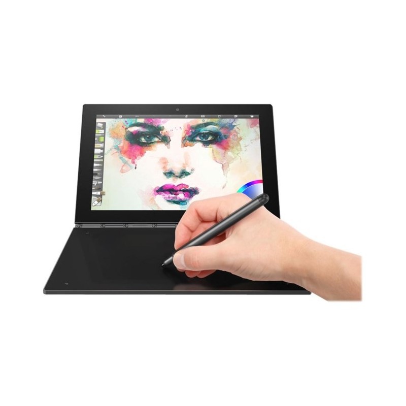 Lenovo YogaBook Intel Atom Z8550 4GB 64GB 10.1 Inch Windows 10 Professional Convertible Tablet (ZA150015GB)
