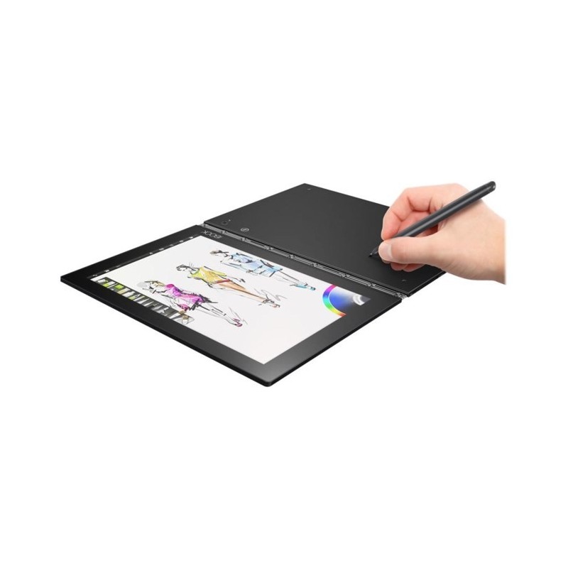 Lenovo YogaBook Intel Atom Z8550 4GB 64GB 10.1 Inch Windows 10 Professional Convertible Tablet (ZA150015GB)